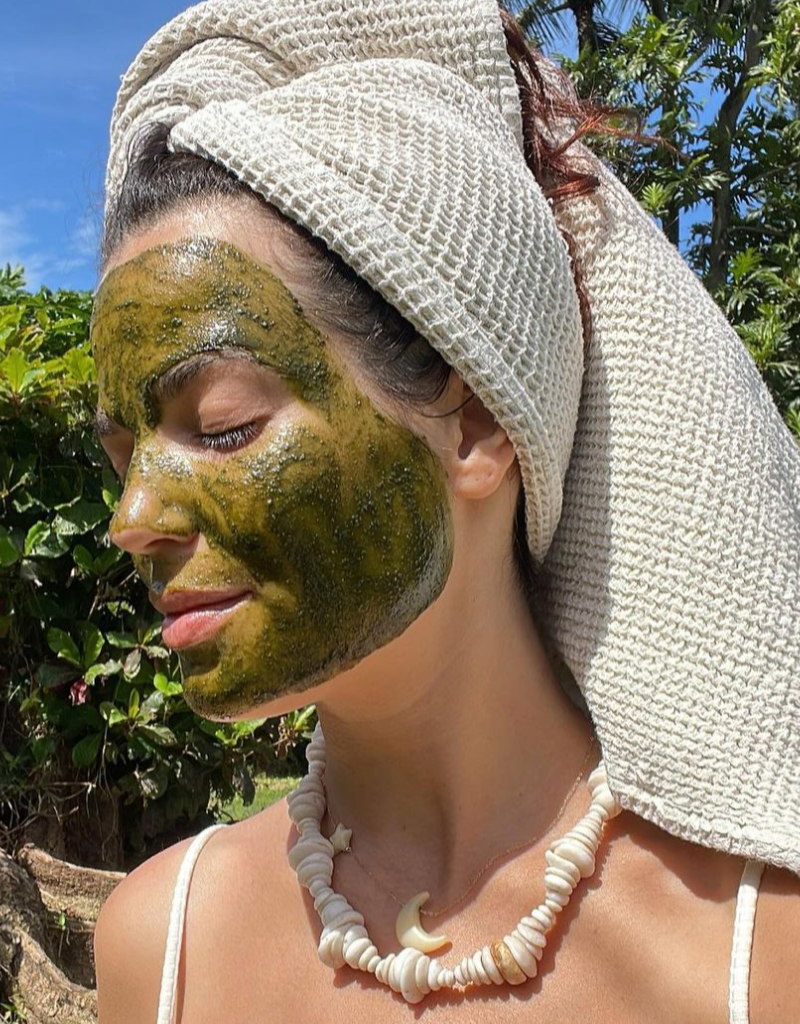 Tencha Green Tea Face Mask Ollie Blossom